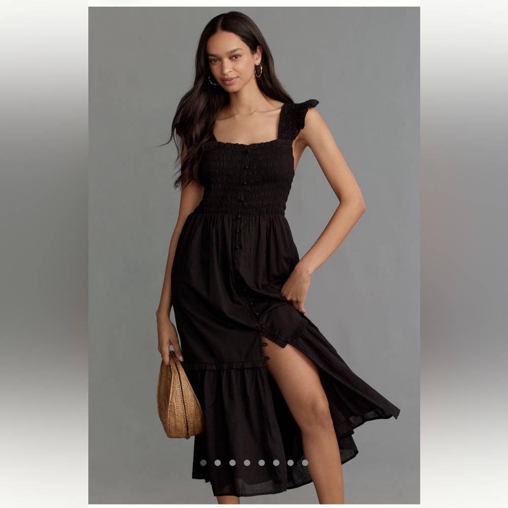 NWT The Peregrine Square-Neck Dress